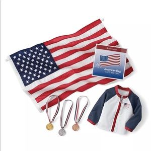 American Girl Team USA Olympic Medal Ceremony Set
